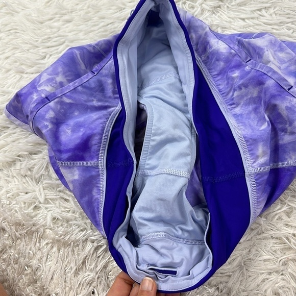 Lululemon Run: Speed Short Spray Dye Cool Breeze Bruised Berry - Picture 2 of 5